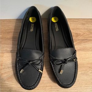 Michael Kors Black Loafers Sz 9